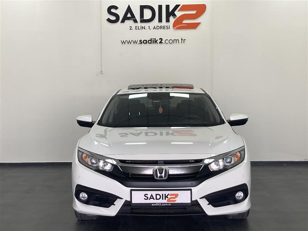 2017 Honda Cıvıc Sedan 1.6 İ-VTEC ELEGANCE OTM. 125 Bg + SUNROOF